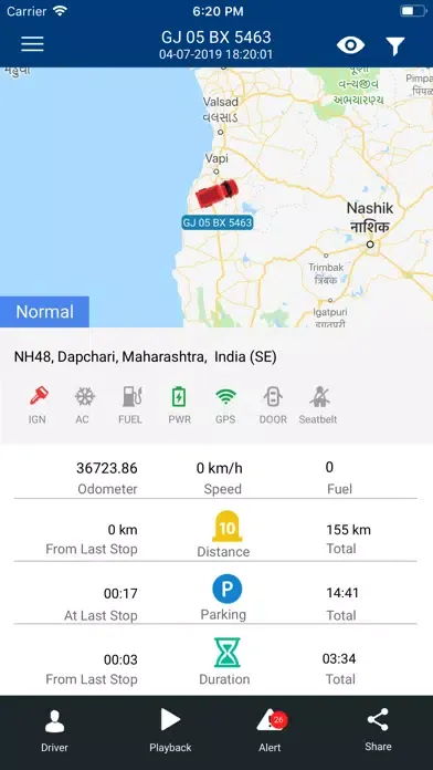 Ảnh chụp màn hình của SK Trackers