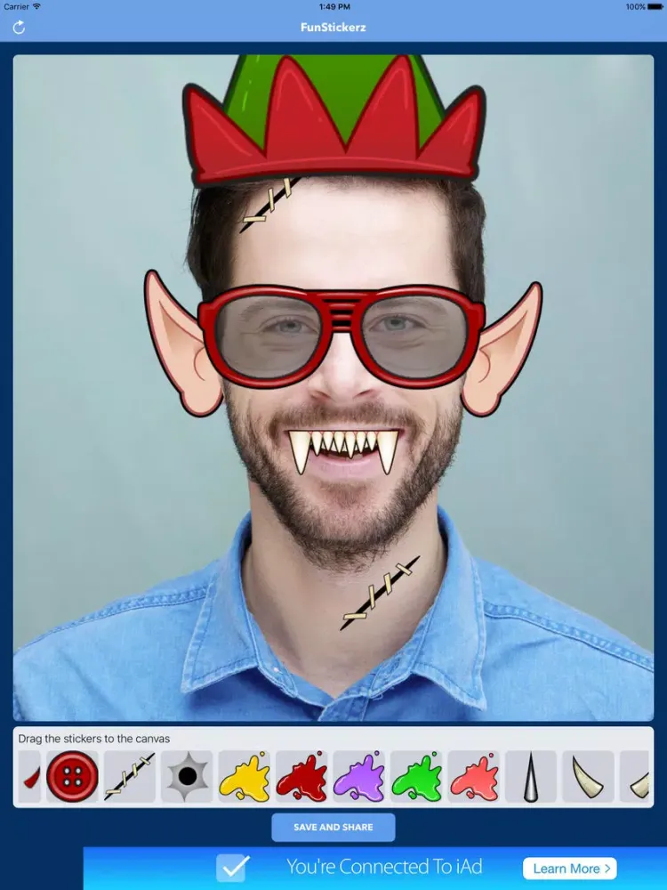 Fun Stickerz iPad  스크린샷