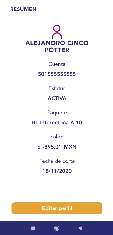 App BT سکرین شاٹس