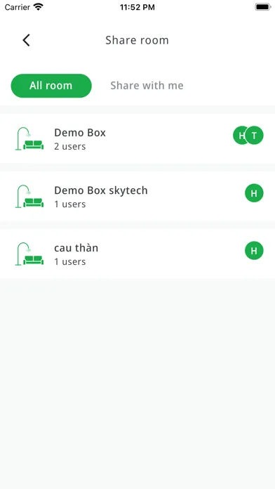 Skytech Smart Home Screenshots