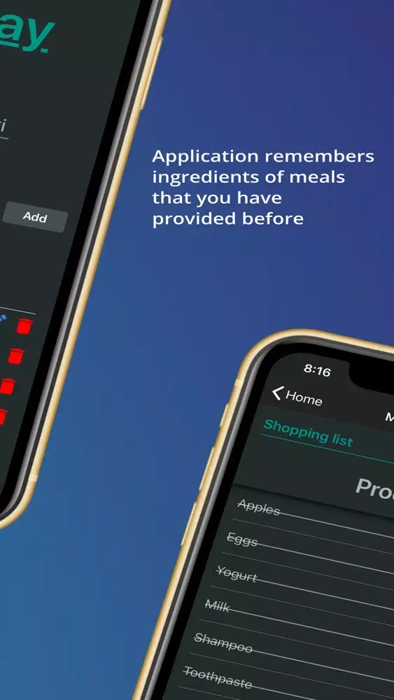 Capturas de tela do Smart Shopping - Shopping List