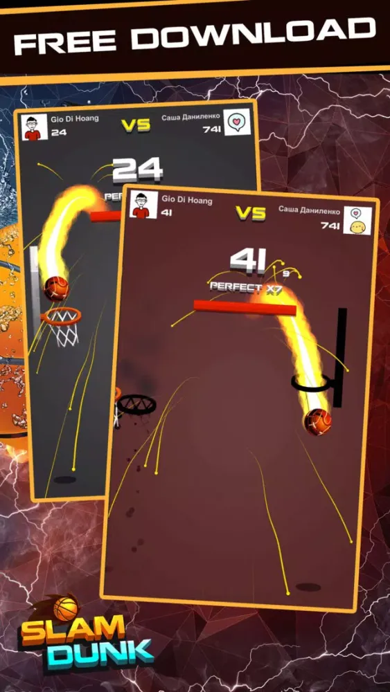 Slam Dunk-Basketball game 2018 Screenshots