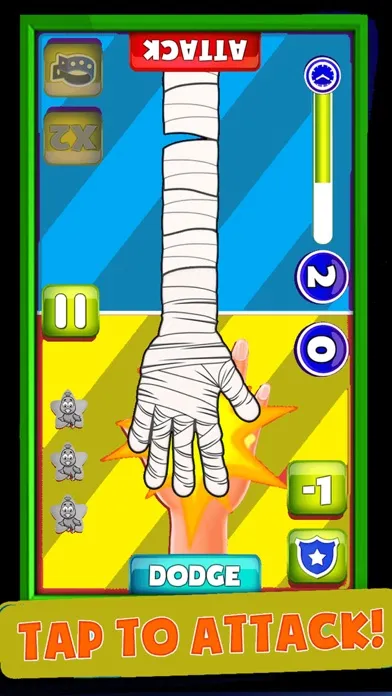 Capturas de tela do Hand Fight: Fun 2 Player Games