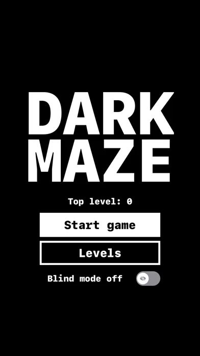 Ảnh chụp màn hình của Dark Maze: Blind Escape