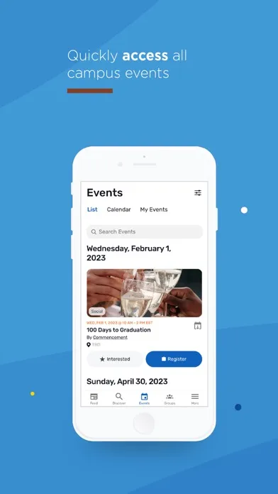 Capturas de tela do SLCC Groups