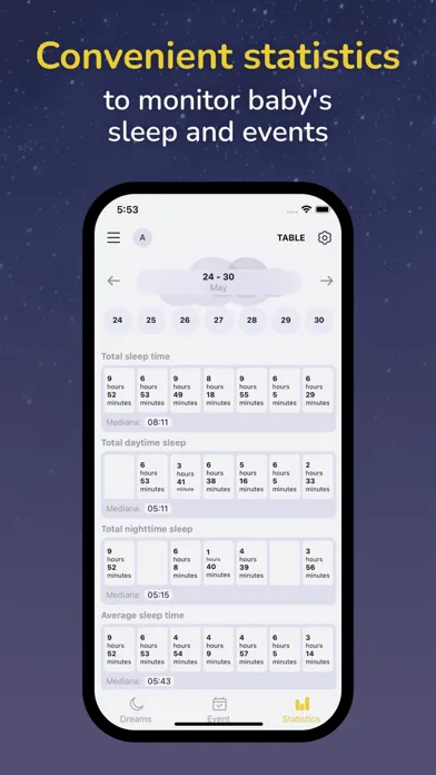 Baby Diary: Sleep Tracker Lite Ekran Görüntüleri