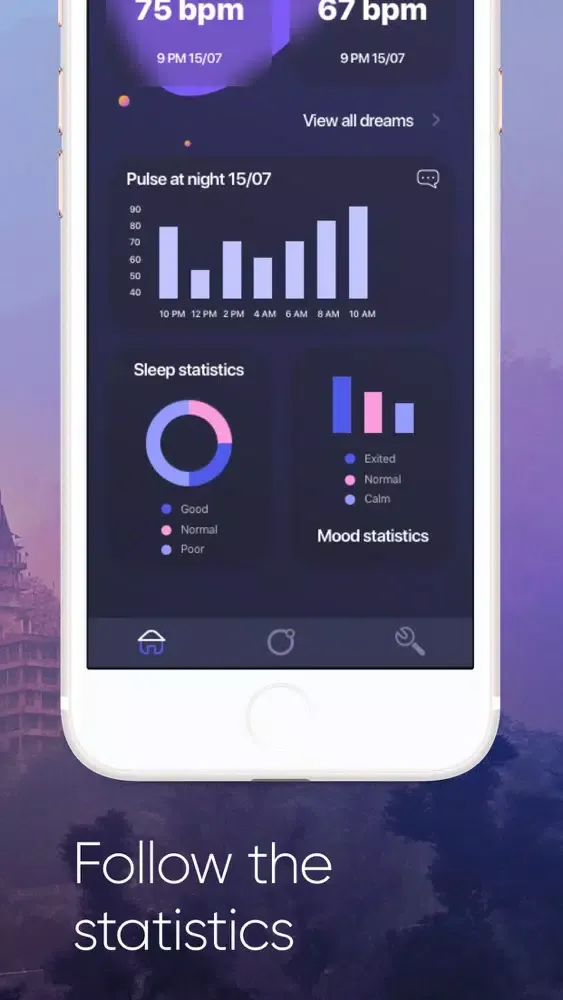 Check Pulse. Sleep Control سکرین شاٹس