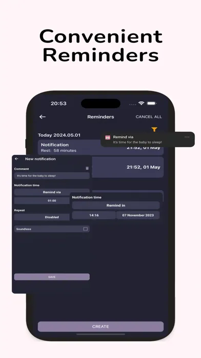 Baby Sleep Diary: Tracker应用截图