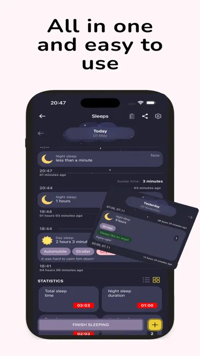 Baby Sleep Diary: Tracker应用截图