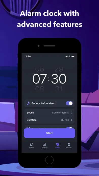 ภาพหน้าจอของ Sleep Tracker & Alarm Clock