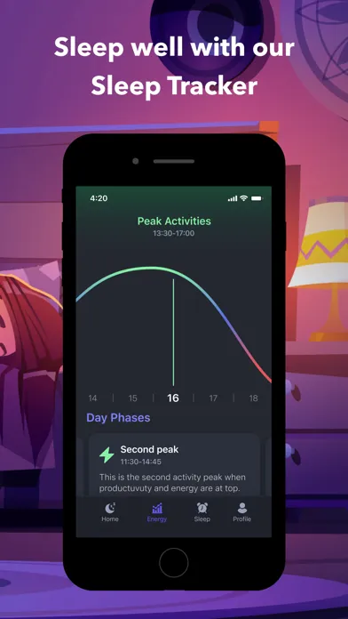 ภาพหน้าจอของ Sleep Tracker & Alarm Clock