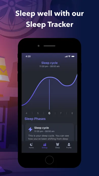 ภาพหน้าจอของ Sleep Tracker & Alarm Clock