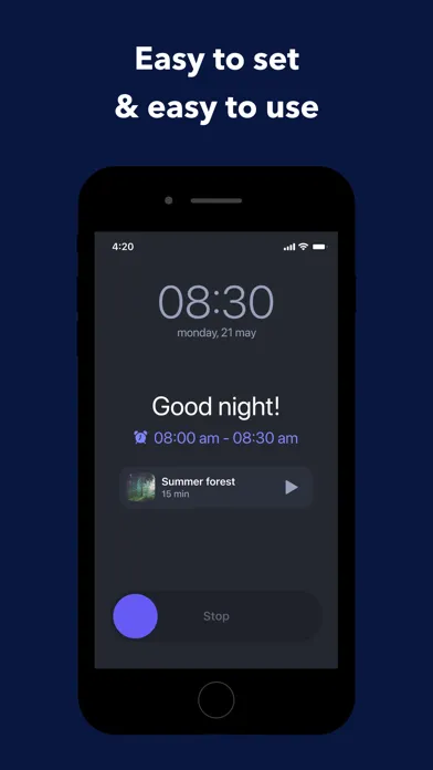 ภาพหน้าจอของ Sleep Tracker & Alarm Clock