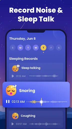 Скриншоты Sleep Sounds & Sleep Tracker