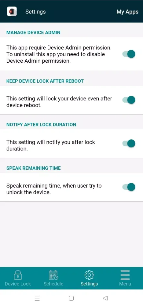 تصاویر Lock My Phone : Stay Focused