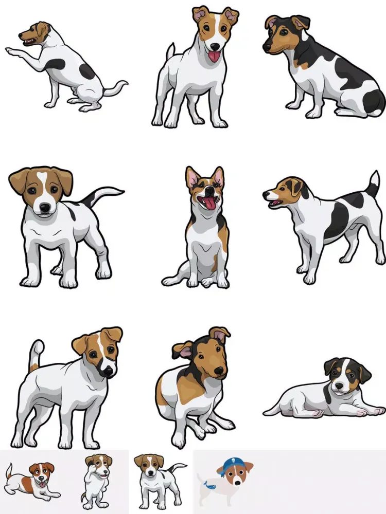 Скриншоты JackMoji - Jack Russell Emoji & Stickers iPad 