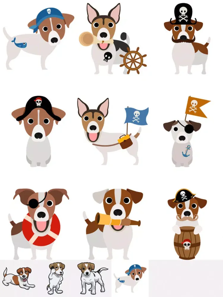 Скриншоты JackMoji - Jack Russell Emoji & Stickers iPad 