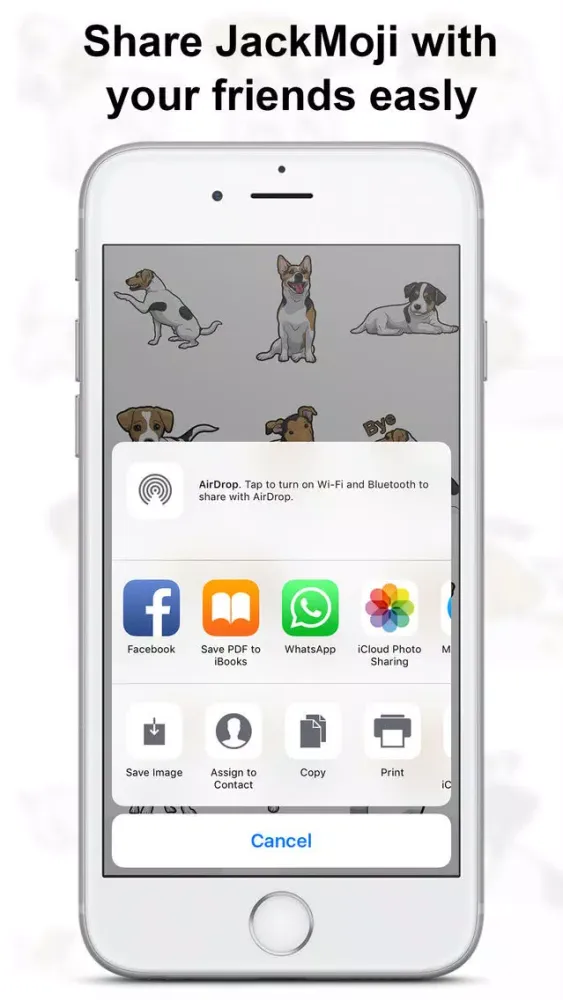 Скриншоты JackMoji - Jack Russell Emoji & Stickers