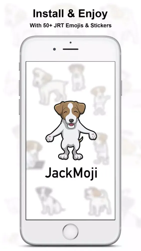 Скриншоты JackMoji - Jack Russell Emoji & Stickers