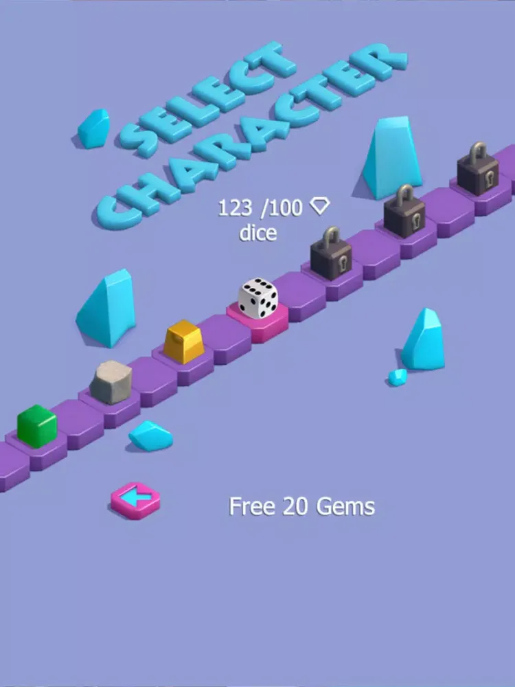 تصاویر Twisty Cube - Jelly Road Jump iPad 