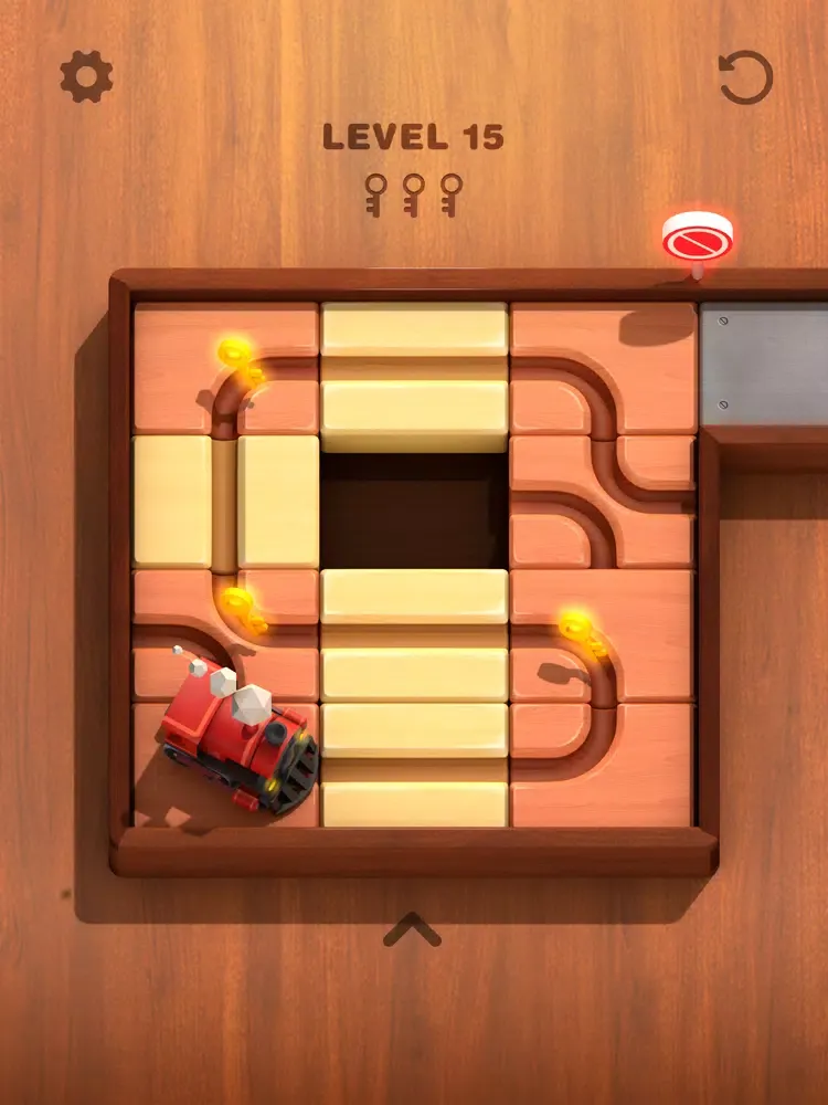Capturas de tela do Slide It Pass: Train Rush Line iPad 
