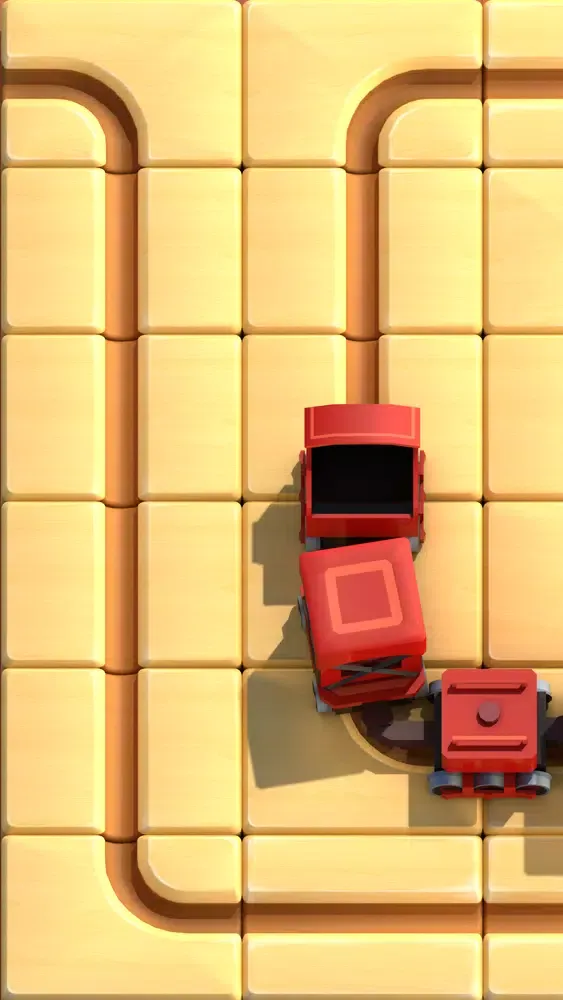 Capturas de tela do Slide It Pass: Train Rush Line
