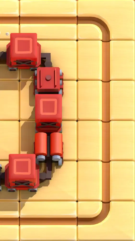 Capturas de tela do Slide It Pass: Train Rush Line