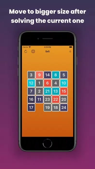 Zrzuty ekranu sliding 15puzzle fifteen