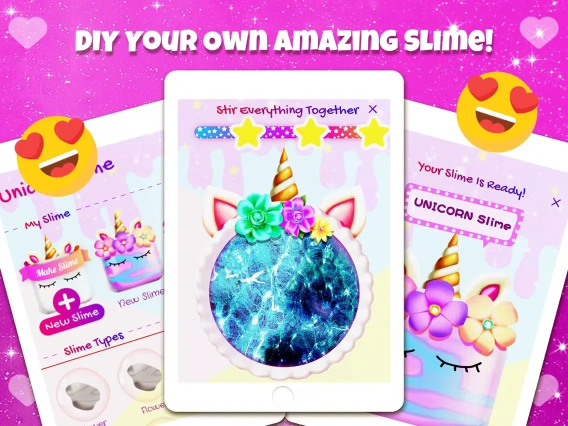 Slime Games: ASMR Simulator iPad  سکرین شاٹس