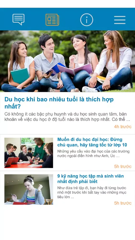 Zrzuty ekranu Sổ liên lạc điện tử