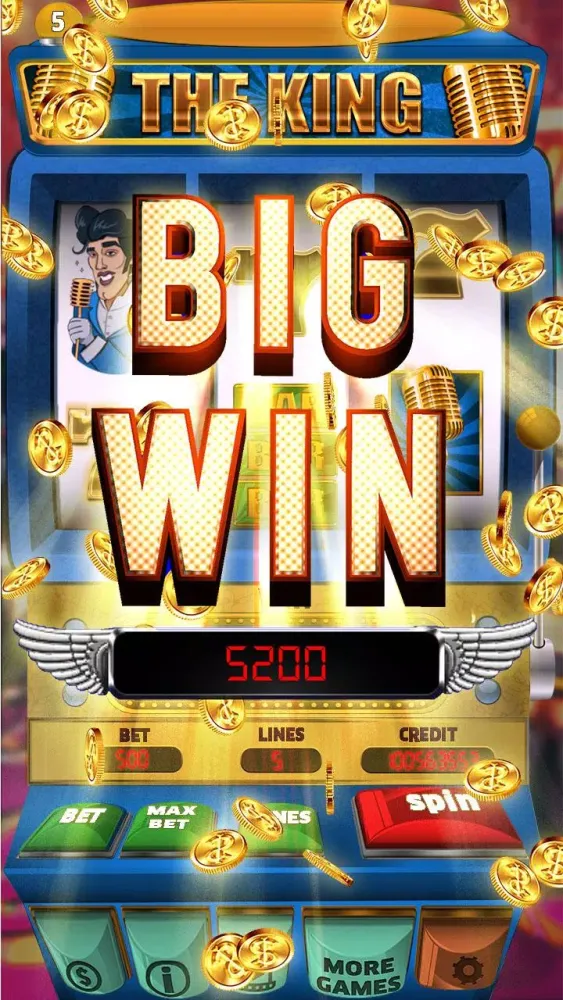 Capturas de tela do The King Free Casino Slots