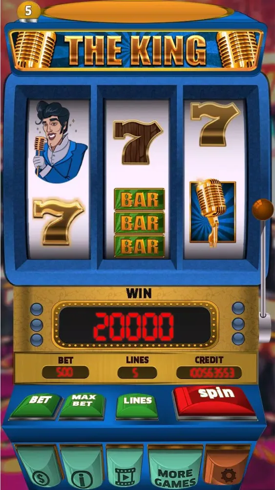 Capturas de tela do The King Free Casino Slots