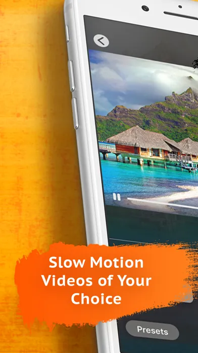 Capturas de tela do Slow Motion Video - Slopro