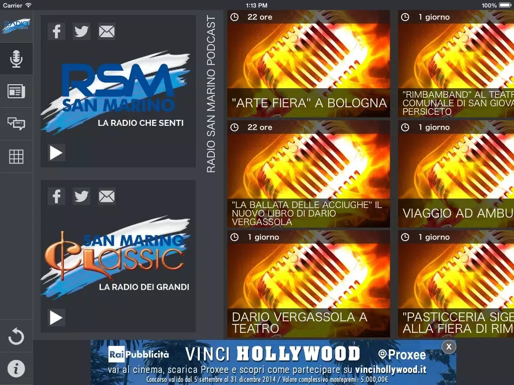 صور Radio San Marino iPad 