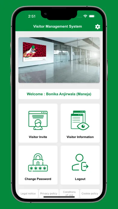 VMS-Visitor Management System Ekran Görüntüleri