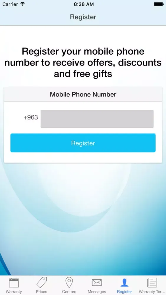 Captures d'écran de Syria Mobile Smart Warranty