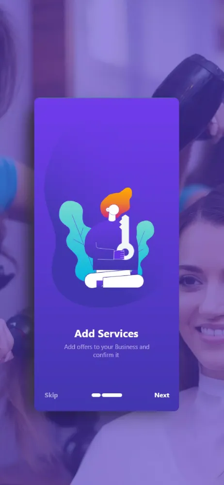Capturas de pantalla de Glamera for businesses