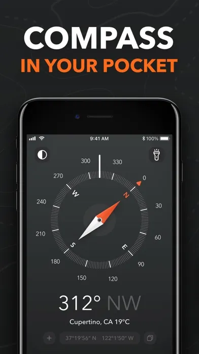 Capturas de pantalla de Compass - Coordinates Locator