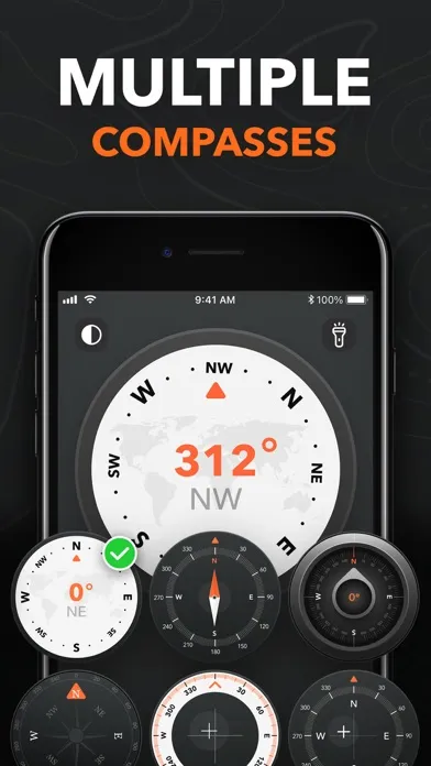 Capturas de pantalla de Compass - Coordinates Locator