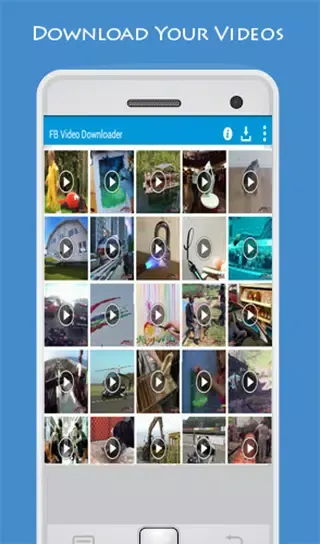 Captures d'écran de Video Downloader for Facebook