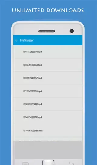 Captures d'écran de Video Downloader for Facebook