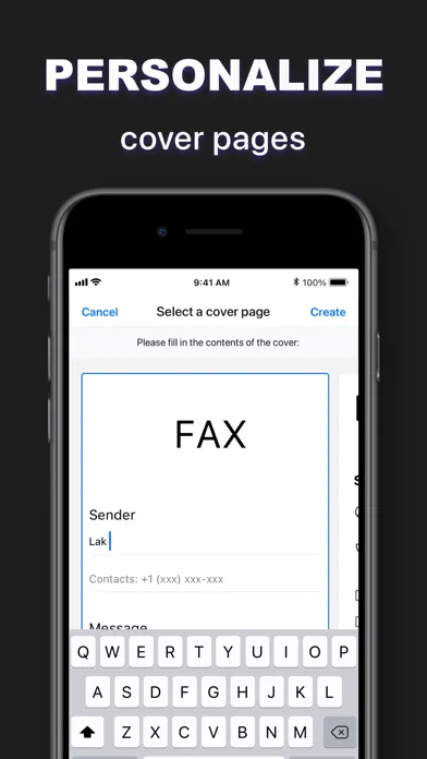 Screenshot di Fax from iPhone - Scan & Send