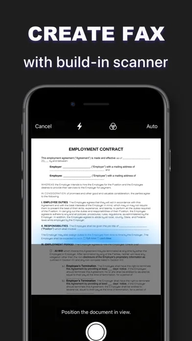 Screenshot di Fax from iPhone - Scan & Send