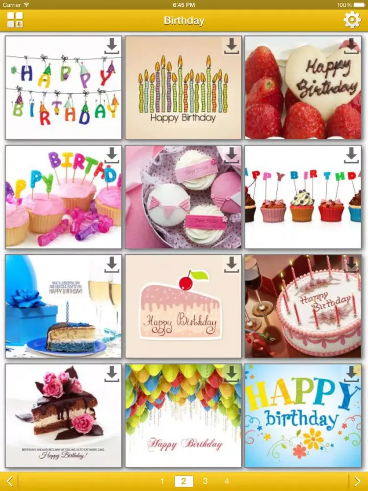 Birthday HD Wallpapers iPad  Ekran Görüntüleri