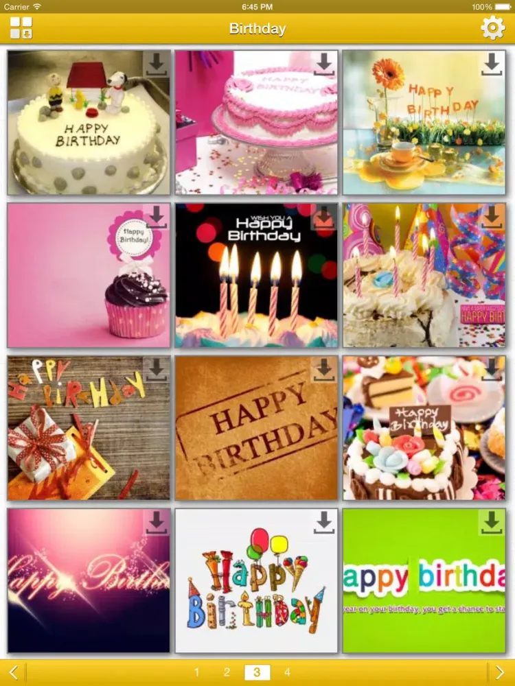 Birthday HD Wallpapers iPad  Ekran Görüntüleri
