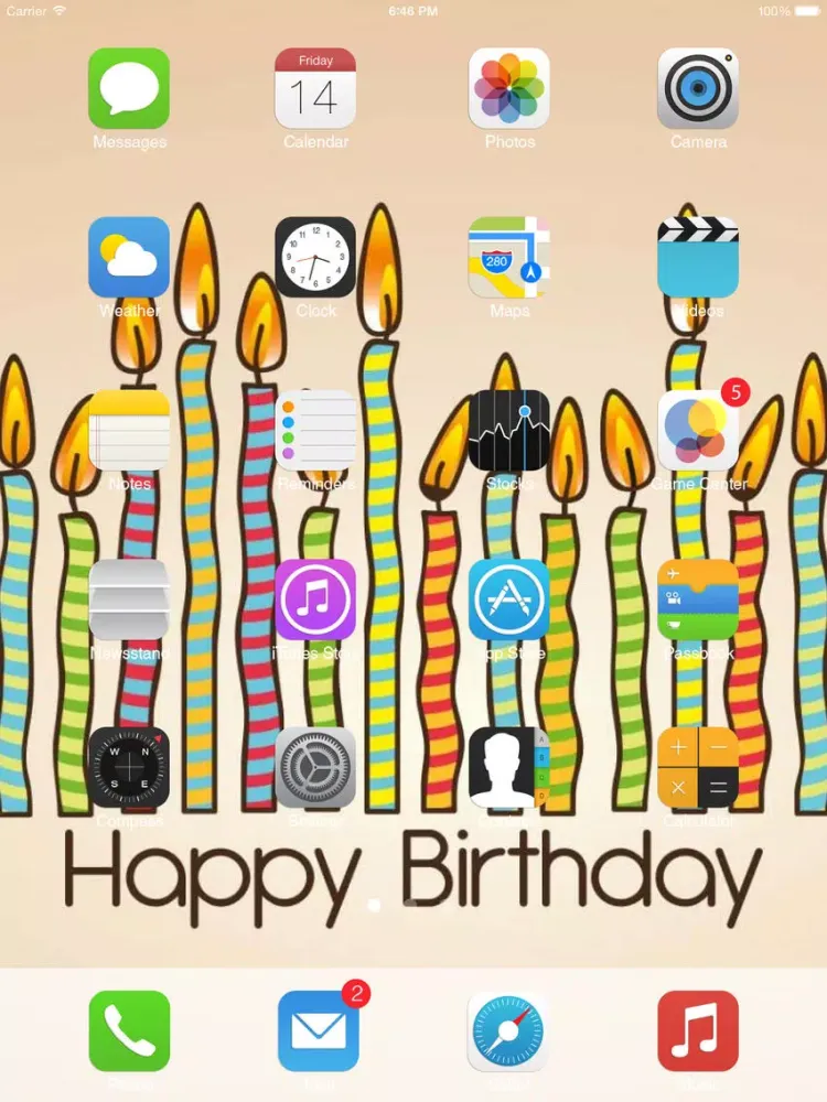 Birthday HD Wallpapers iPad  Ekran Görüntüleri