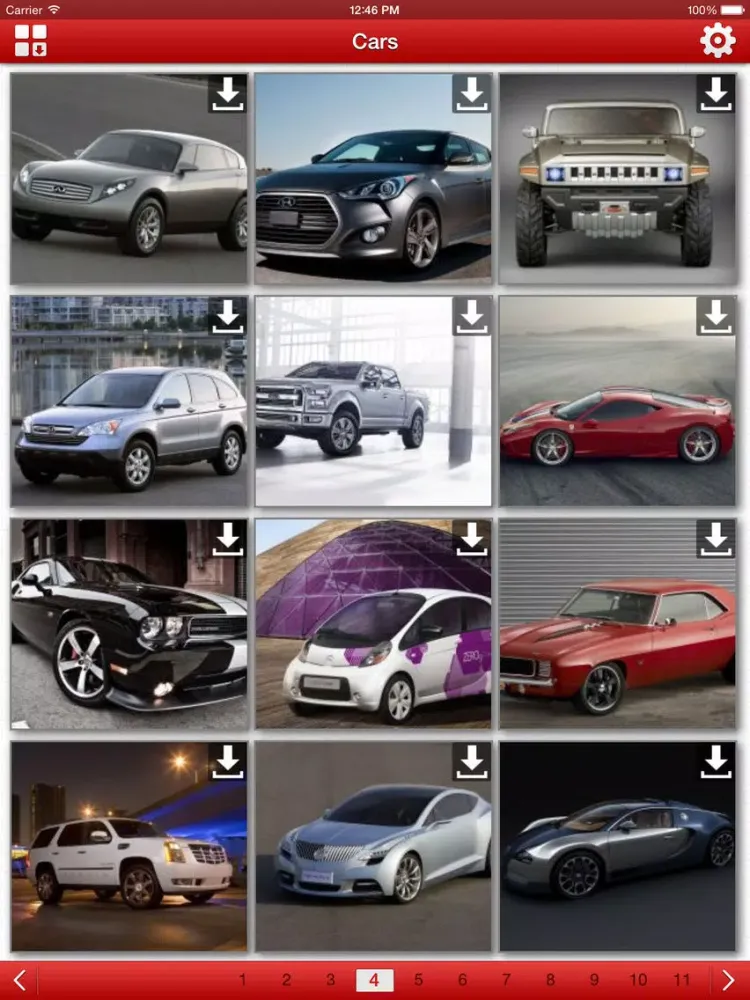 Cars HD Wallpaper iPad 应用截图