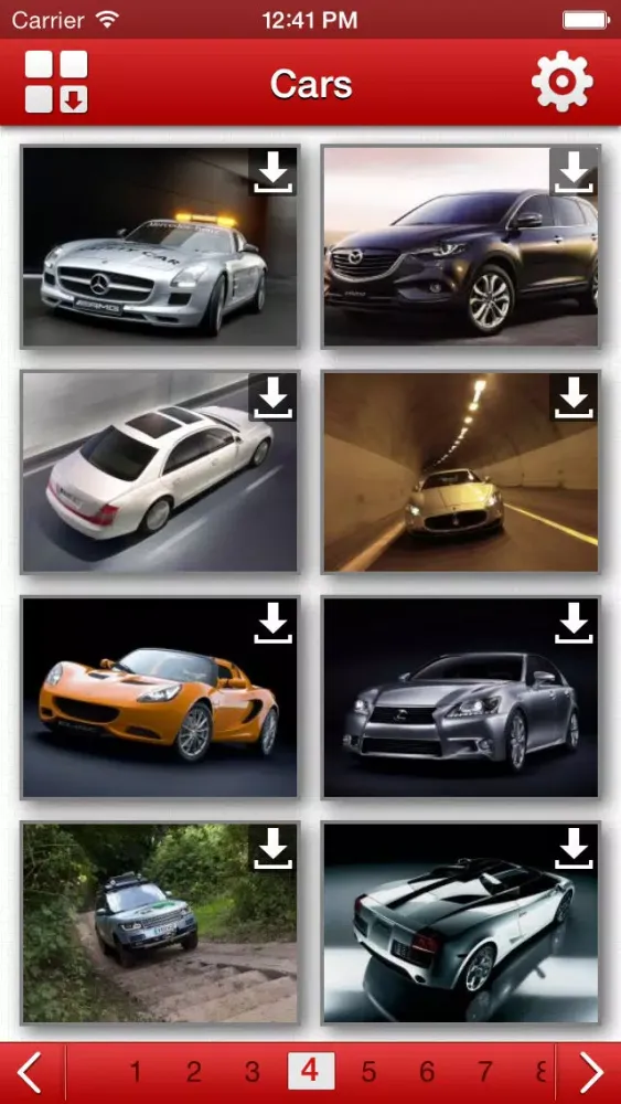 Cars HD Wallpaper应用截图