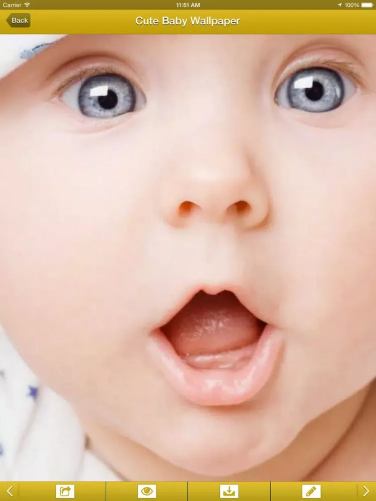 Cute Babies HD Wallpapers iPad  स्क्रीनशॉट