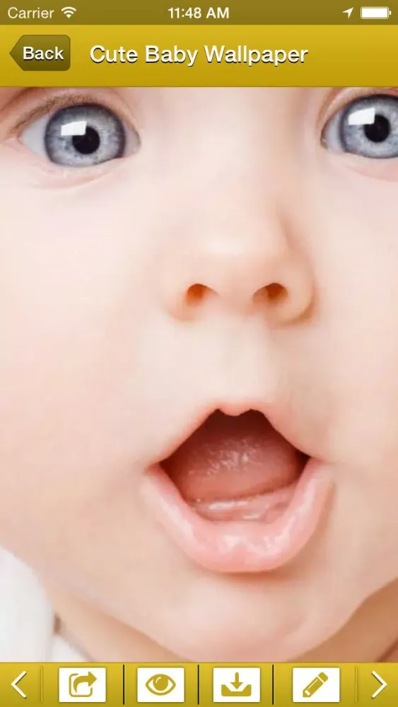 Cute Babies HD Wallpapers स्क्रीनशॉट